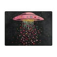 thumbnail image 5 of Yayeee Area Rugs for Living Room 6.7'x4.8' Non Slip Washable Bedroom Floor Carpet, UFO with Hearts Pattern, 5 of 6