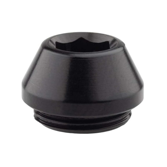 Wolf Tooth 12mm Rear Thru Axle Axle Cap Black