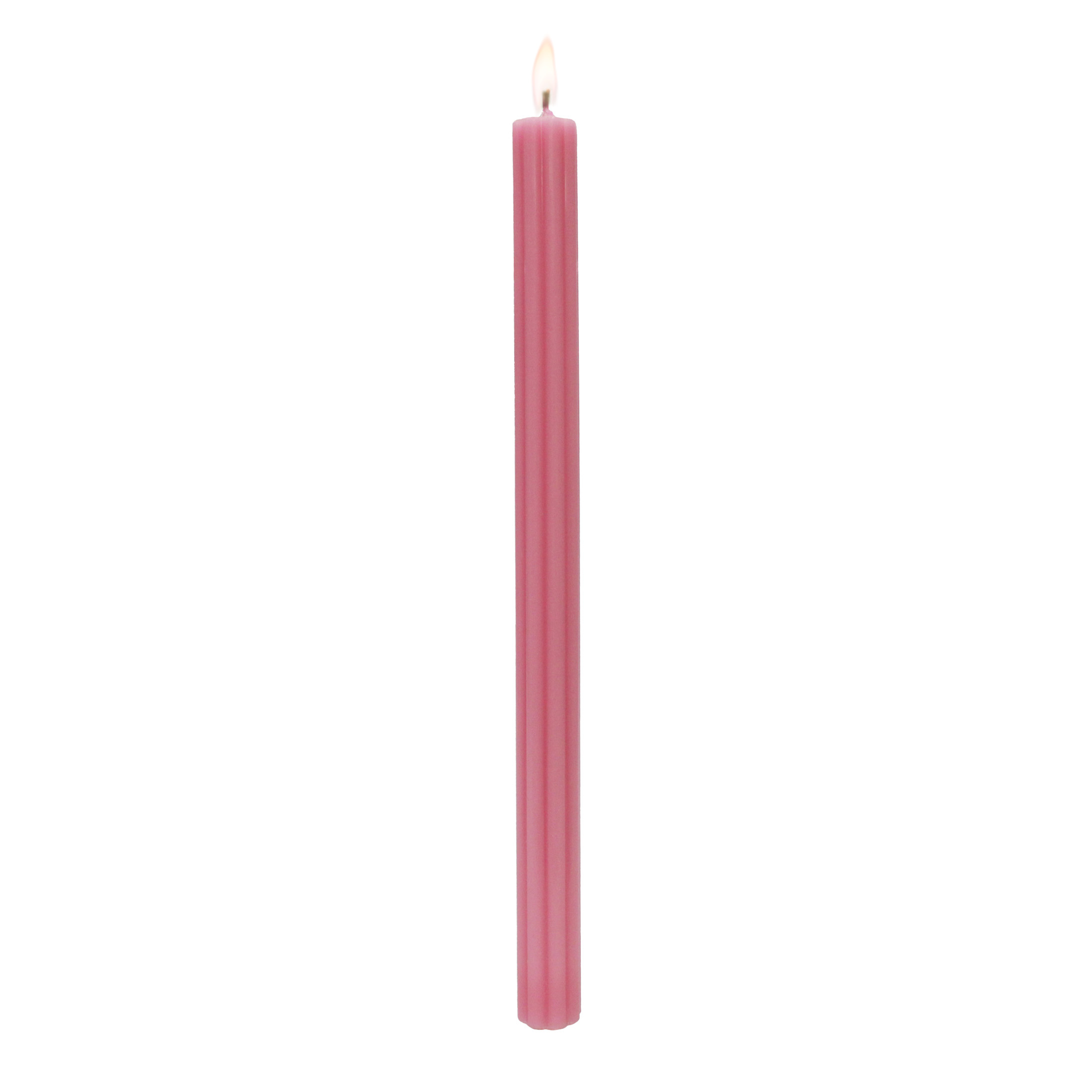 Better Homes & Gardens Unscented Taper Candles, Pink, 2-Pack, 11 inches Height - image 5 of 5