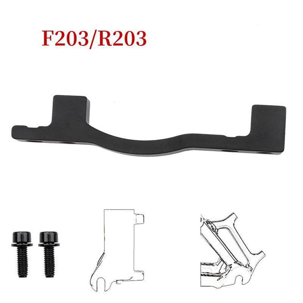 Leke bike Disc Brake Caliper Mounting Adapter A/B Column Turn 160/180/203MM bicycle