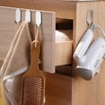 thumbnail image 5 of Gancho Adhesivo, 8 Piezas Ganchos para Toallas de Baño Sin Perforar Acero Inoxidable, 5 of 5