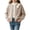 Beige, variant on Xdegoge Girls Cardigan Sweaters Crewneck Long Puff Sleeve Open Front Knit Outerwear Cute Fall Winter Chunky Sweater Tops Warm Casual Knitwear for Kids School Wear
