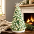 thumbnail image 3 of Clearance! 2026 Upgraded DIY Beaded Christmas Tree Kit with Lights, Handmade Crystal Holiday Craft Set for Adults, Warm Glow Display, Tabletop Decor, Ornament Charms, 3 of 5