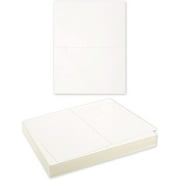 Blank Postcard Paper - 100-Sheets White Postcard Stock for Laser Printers, Blank Cardstock, Off White, 8.5 x 11 Inches,