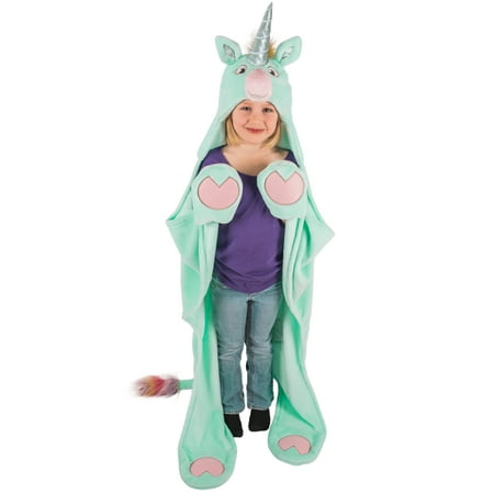 Unicorn Wearable Hooded Blanket, Wild Things Stardust ...