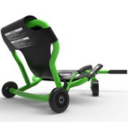 EzyRoller: Classic X - Green - Ride-On Scooter, Cambering Motion, Pedal Free Cart, Hand Brakes, Extendable Frame, 154lb Capacity, Kids Ages 4+