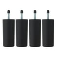 thumbnail image 2 of 12x Furniture Sofa Legs Set - Coated Tapered Replacement Sofa Couch Ottoman Coffee Table Legs Furniture footstand 100mm, 2 of 10