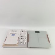 AIMENGXI Body composition analyzers for medical purposes,Smart Scale for Body Weight: 8-Electrode Digital Bathroom Scale Analyzer Weighing Machine 400lb White