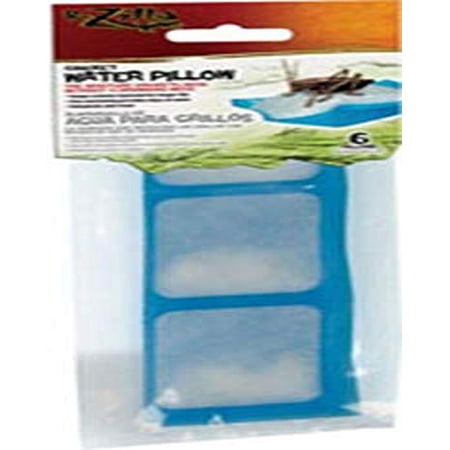 Zilla Reptile Food Cricket Water Pillows, 6-Pack