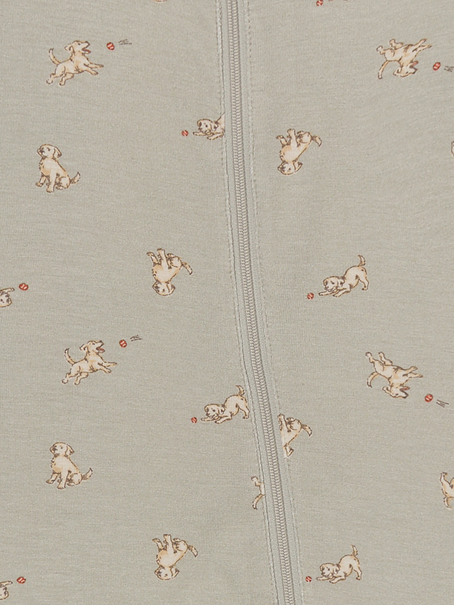 Modern Moments by Gerber Neutral Two-Way Zip Viscose Sleep ´N Play Footed Pajama , Sizes Newborn - 6/9 Months