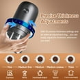 thumbnail image 6 of Soulfox Portable Rechargeable Electric Burr Coffee Grinder with 40 Adjustment Grind Settings, Small Mini for Travel,Camping,Home,Espresso,Kitchen,ABS, 6 of 13