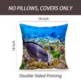 thumbnail image 2 of LALILO Throw Pillow Covers Coral And Fish Red Sea Egypt Africa Cushion Cover 18" x 18", 2934 Pack, 2 of 6