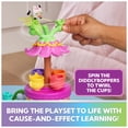 thumbnail image 6 of Gabby's Dollhouse Fairylandia Flutter-Riffic Tea Party Playset, Ages 3+, 6 of 11
