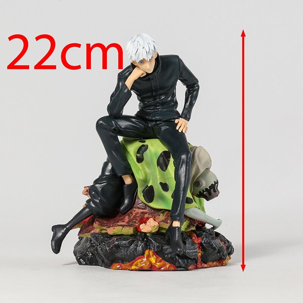 Jujutsu Kaisen Gojo Satoru GK Statue Anime Collection Figure PVC Doll Gift Toy heqiyong LED