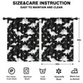 thumbnail image 2 of Blackout Kids Curtains,Black Dinosaurs Leaves Stars Pattern Childrens Insulated Curtains Set Of 2,Bedroom Essentials,Toddler Room Decor 42"x54", 2 of 5