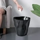 thumbnail image 1 of 1 Pcs Bathroom Trash Can, Non-contact Trash Can Trash Can Large Capacity Living Room Trash Can Round Thickened Trash Can, For Bathrooms, Kitchen, Bedroom, 1 of 8