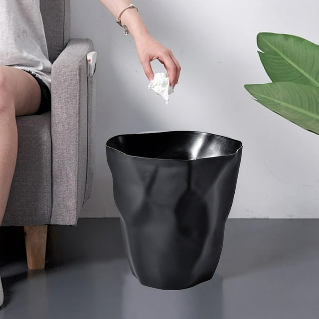BAOPAI Touchless Trash Can for Home Bathroom Kitchen Living Room Bedroom with Large Capacity Space Saving Design and Sturdy Construction