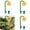 A, variant on 2026 Upgrade Crazy Daisy Sprinkler with Hose Adapter, 360° Rotating Dancing Flower Sprinkler Yard Lawn Garden Irrigation, Outdoor Water Play Cooling Sprinkler for Kids Pets Family Backyard Fun 1PC