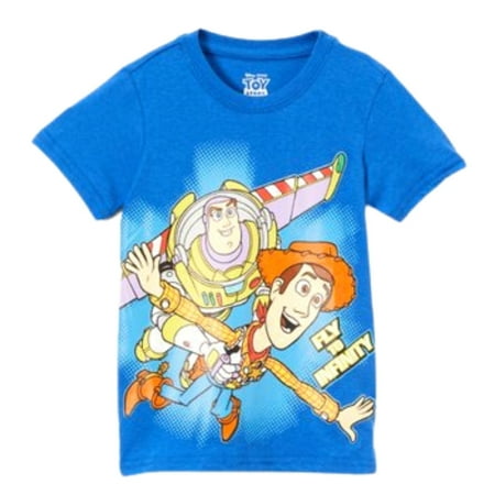 

Disney s Toy Story Toddler Boys Fly to Infinity Blue Tee 3T