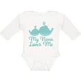 thumbnail image 3 of Inktastic My Nana Loves Me Boys or Girls Long Sleeve Baby Bodysuit, 3 of 5