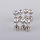 thumbnail image 4 of Guardurnaity 4 pares de pendientes brillantes para mujer, pendientes pequeños únicos e interesantes, adorno para vestir, decoración de orejas, Ropa, zapatos y accesorios Miscelánea, 4 of 6