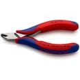 thumbnail image 1 of KNIPEX 64 42 115 SB Pinza de corte frontal para electrónica Con fundas en dos componentes 115 mm, 1 of 1