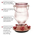 thumbnail image 4 of Perky-Pet Rose Gold Top-Fill Glass Hummingbird Feeder, 4 of 9