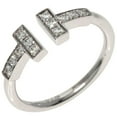 thumbnail image 2 of Adjustable Diamond Ring, Open Cuff Diamod Engagement Ring, T Wire Diamond Ring, 1.9 Ct Simulated Diamond, 925 Sterling Silver, Wedding Anniversary Gift Ring For Wife, 2 of 5