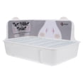 thumbnail image 3 of Corner Rabbit Litter Box Bunny Potty Training Potty Corner Potty Small Animal Toilet Litter Box, 3 of 5