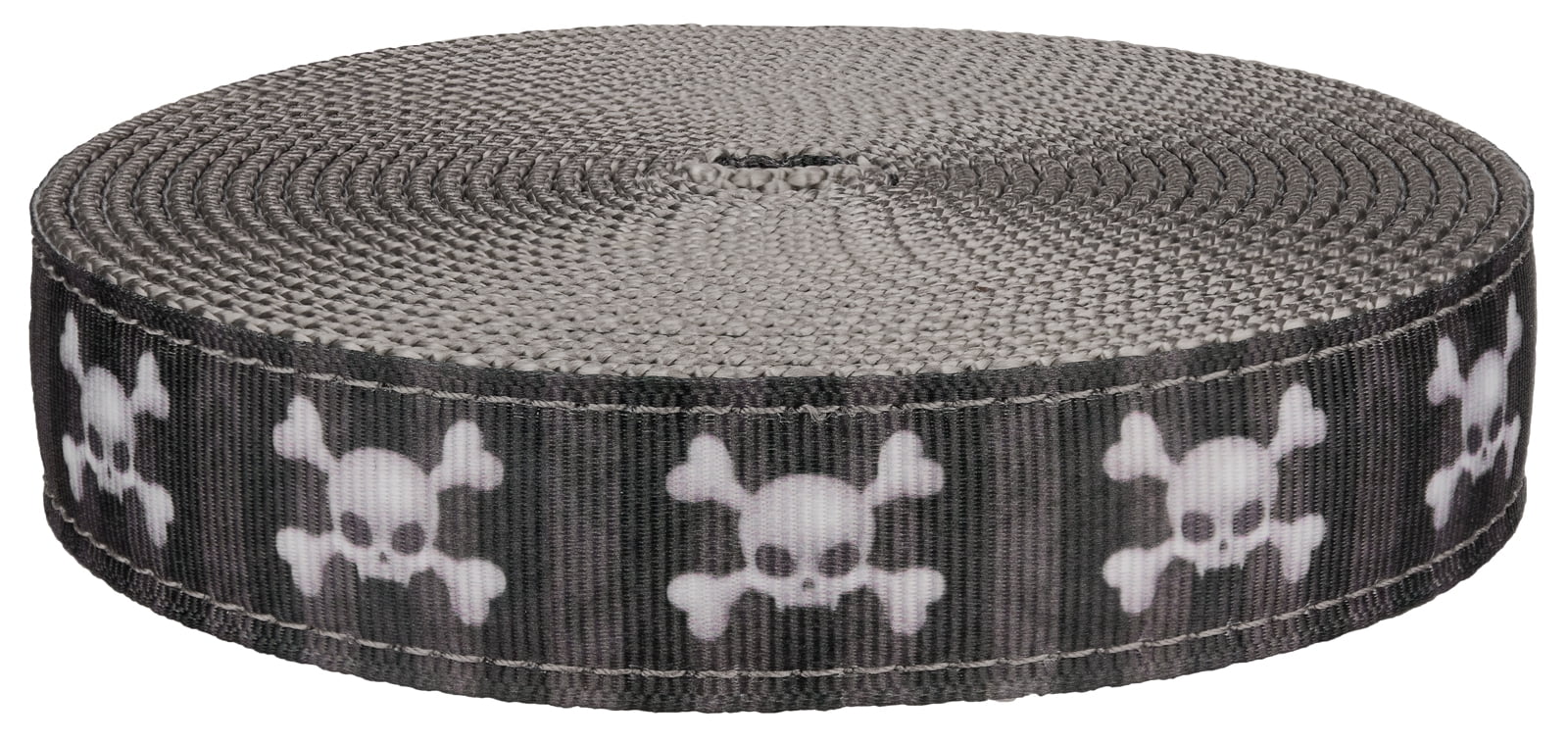 Country Brook Design® 1 Inch Silver Heavy Nylon Webbing 50 Yards