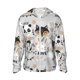 thumbnail image 1 of Fotbe Funny Animals Series Chaqueta con Protección Solar UPF 50+ para Hombre y Mujer, Camisa con Capucha y Bolsillos-Small, 1 of 1