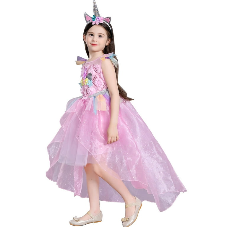 Girls Unicorn Dress 