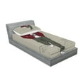 thumbnail image 2 of Ambesonne Modern Fitted Sheet & Pillow Sham Set, Lion Tiger Head Teenager, Twinxl, Ruby Sage Green Black, 2 of 2