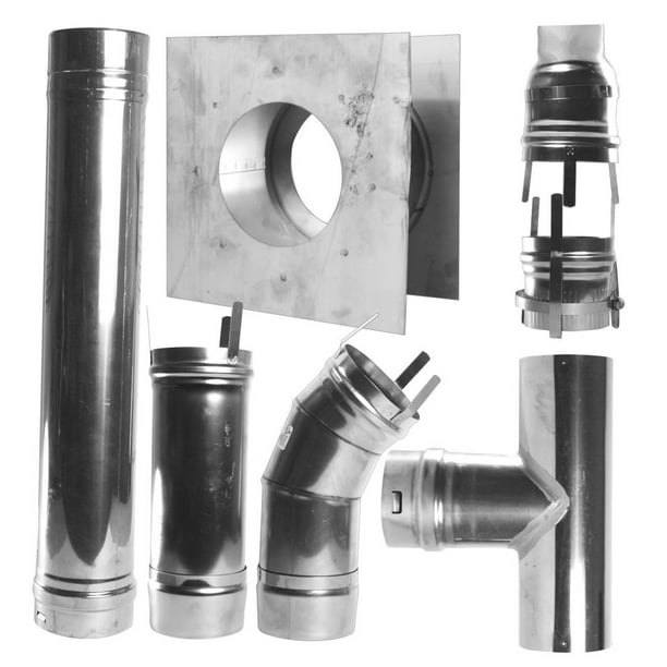 Mr. Heater F102860 4" Stainless Steel Horizontal Vent Kit for Big Maxx