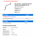 thumbnail image 2 of Rear Tail Line - Compatible with 2013 - 2020 Nissan Pathfinder 3.5L V6 2014 2015 2016 2017 2018 2019, 2 of 2