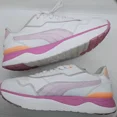 thumbnail image 1 of PU & MA Womens 9.5 R78 Voyage Candy Sneakers Pink And White, 1 of 6