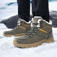 thumbnail image 2 of Wyzesi Espadrilles Homme Chaussures d'Automne et d'Hiver pour Hommes Mode Chaussures Montantes Chaudes Confortables Bottines, 2 of 8