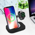 thumbnail image 4 of 4-in-1 Magnetic Wireless Charger Stand Folding Fast Charging Dock Black, 4 of 5
