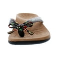 thumbnail image 3 of Vionic Womens Bella II Patent Printed Flip-Flops, 3 of 3