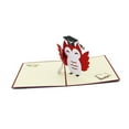 thumbnail image 3 of CTIRCHIU Creative Doctoral Hat Graduation Greeting Cards 3D Up Cards Multicolor for Invitations and Messages, 3 of 3