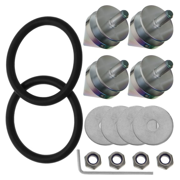 1 Set Car Bumper Quick Release Kit Automotive Bumper Quick Release Kit Vehicle Bumper Quick Release Kit Quick Release Fastener For Bumpers
