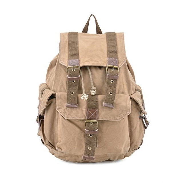 Mochila Lona Denso Gootium 21101KA-S caqui pequeño