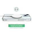 thumbnail image 4 of onn MagSafe Compatible Phone Case (Clear) and Glass Screen Protector with Easy Application Tray for iPhone 17e / iPhone 16e / iPhone 15 / iPhone 14 / iPhone 13, 4 of 10