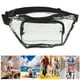 thumbnail image 5 of Bolsa de Cintura de Pvc Transparente, Cremallera de Resistencia Al Agua Fanny Pack Conse A Través de Diseño Para Vieges, Salida Diario, Varios Eventos, Conciertos, Compras y, 5 of 7