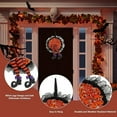 thumbnail image 6 of Halloween Witch Legs Wreath for Front Door Hanging Wreath Home Decor Party Props Ornaments Decoration(Orange), 6 of 9