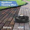 thumbnail image 3 of Costway 16" Pressure Washer Surface Cleaner Attachment w/ 2 Extension Wand, 3 of 10