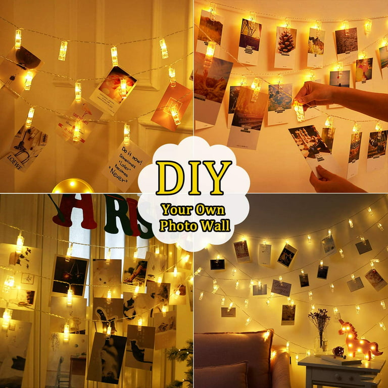 Picture Clips For Photos, Star Shape Picture Peg Pin Photo Clamp Clips,  Party Decoration For Living Room, Door, Apartment, School For Paper Card  Photo