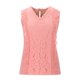 thumbnail image 3 of Camisetas sin mangas de encaje con cuello en V para mujer, camisetas informales de verano Fridja qr5328, 3 of 7