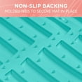thumbnail image 6 of Carbella Car Floor Mats Set of 4, All-Weather Rubber, Cute Teal for Women, 6 of 6
