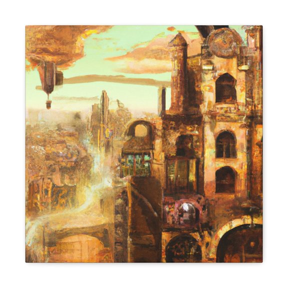 Postmodern Steam Automata - Canvas